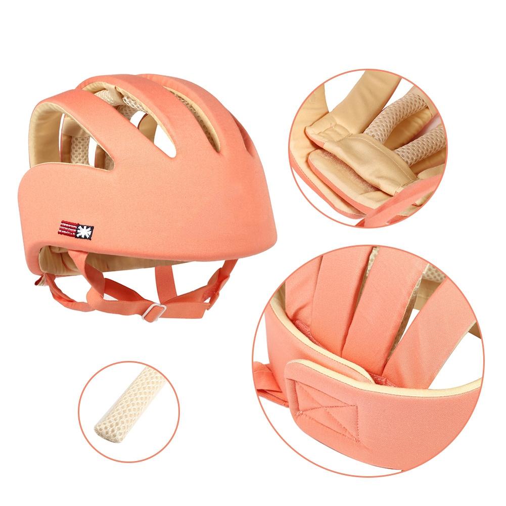 1 шт. 100% хлопок детский уход шапка шлем для малышей младенец девочки мальчики защита