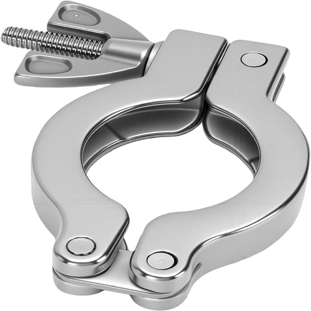4PCS Centering O-Ring Vacuum Clamp Wing Nut Design Quick Clamp Flange Industrial Equipment