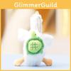 Adorable Plush Toy Swan Keychain Cute Stuffed Doll Accessory For Girl Gift Bag