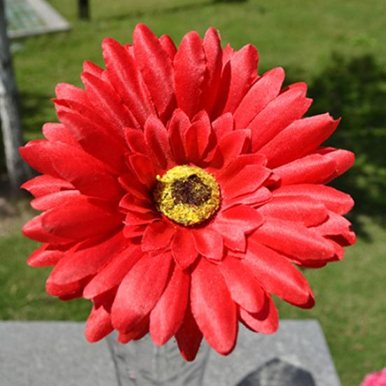 1 шт. искусственный цветок DIY красивый настоящий сенсорный поддельный цветок хризантемы ветка украшение дома для сада