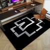 1pc Fire Metal Energy Carpet for Playroom Bedroom Living Room Sofa Home Decor,kids Game Area Rug Non-slip Floor Mat Y730163