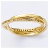 Wedding Band Gold Plated 'Duo' Golden White - 2 Mm