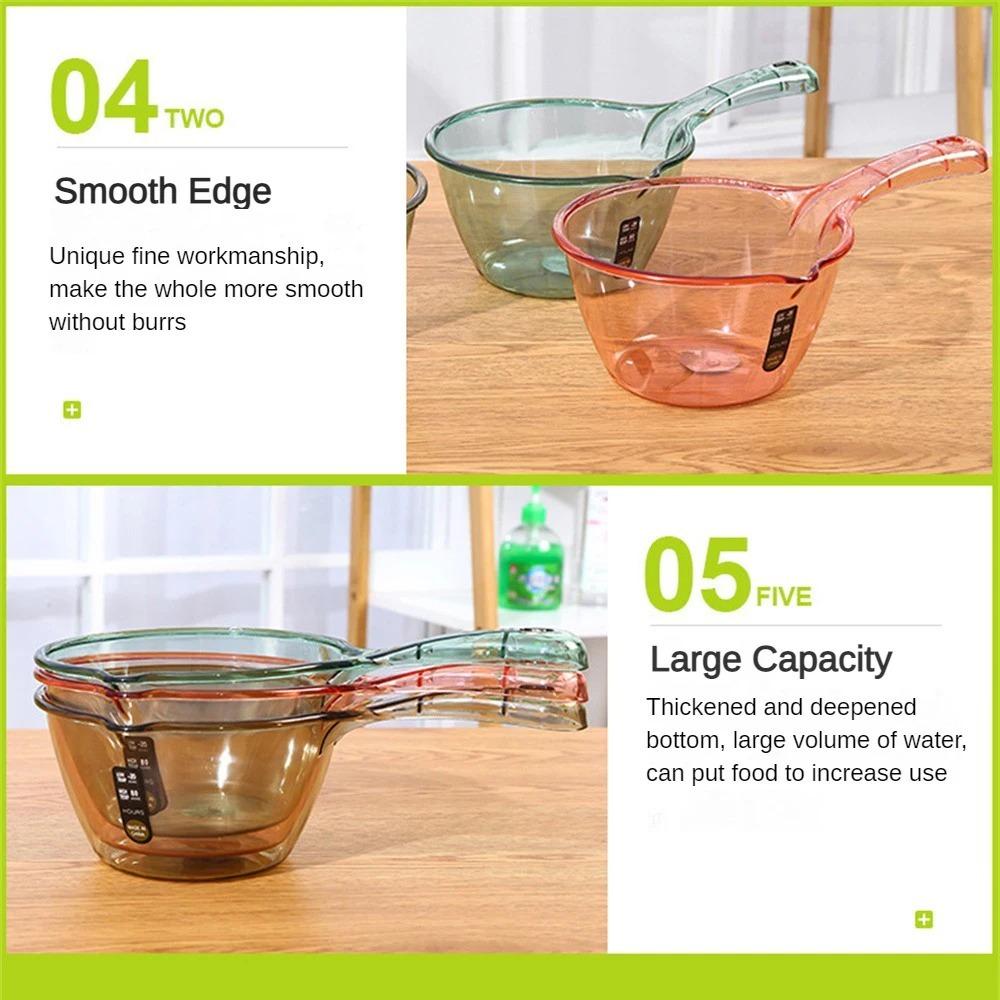 Пластиковый совок для воды Многофункциональный инструмент Ковш Новые инструменты для мытья посуды Домашнее использование