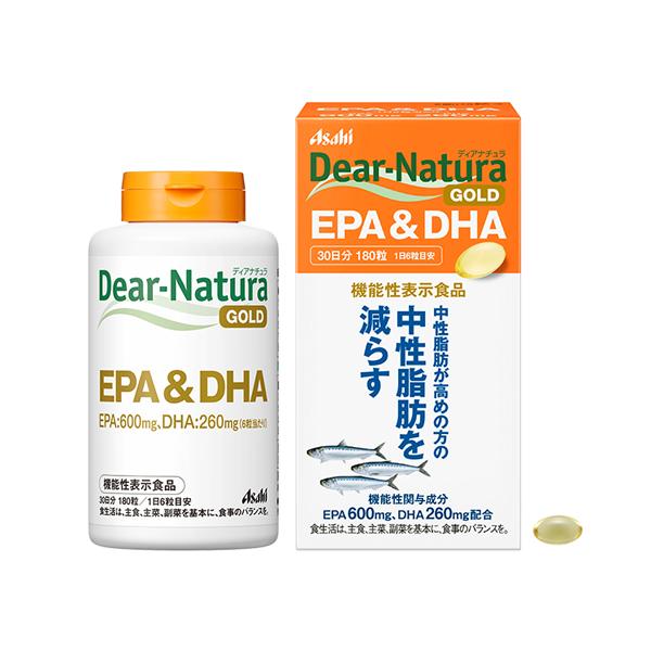Asahi DEAR NATURA Gold Omega EPA+DHA комплекс омега-3 кислот, 360 табл
