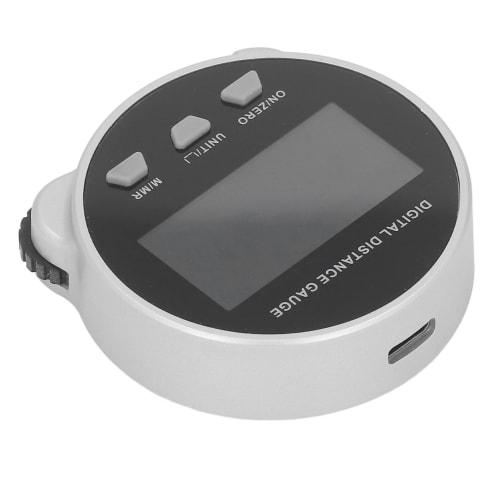 Digital Display Roller Ruler, Digital Tape Measure, Electronic Ruler, 199.999m, Rechargeable, Length Measuring Tool, ABS Construction with LCD Display