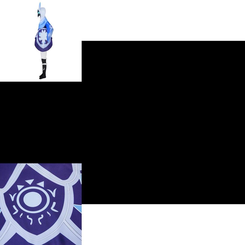 Потрясающий костюм косплея мага Бездны для фанатов Genshin Impact. Наряды для Хэллоуин-вечеринки