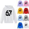 Толстовка с капюшоном для мальчиков с принтом, с длинным рукавом, повседневная спортивная удобная толстовка