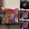 Game One S-Shot N-Nikos Anime Pillow Case Natural Linen Double-Sided Printing Sofa Home Decor Cushion Cover