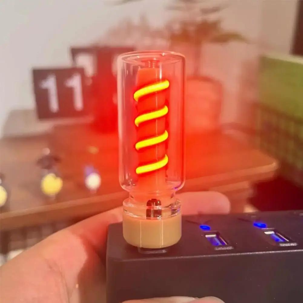 Совершенно новый светодиодный USB ночник DC5V автомобильный USB портативный источник питания украшение для автомобиля банк атмосферный ночник Y2w5