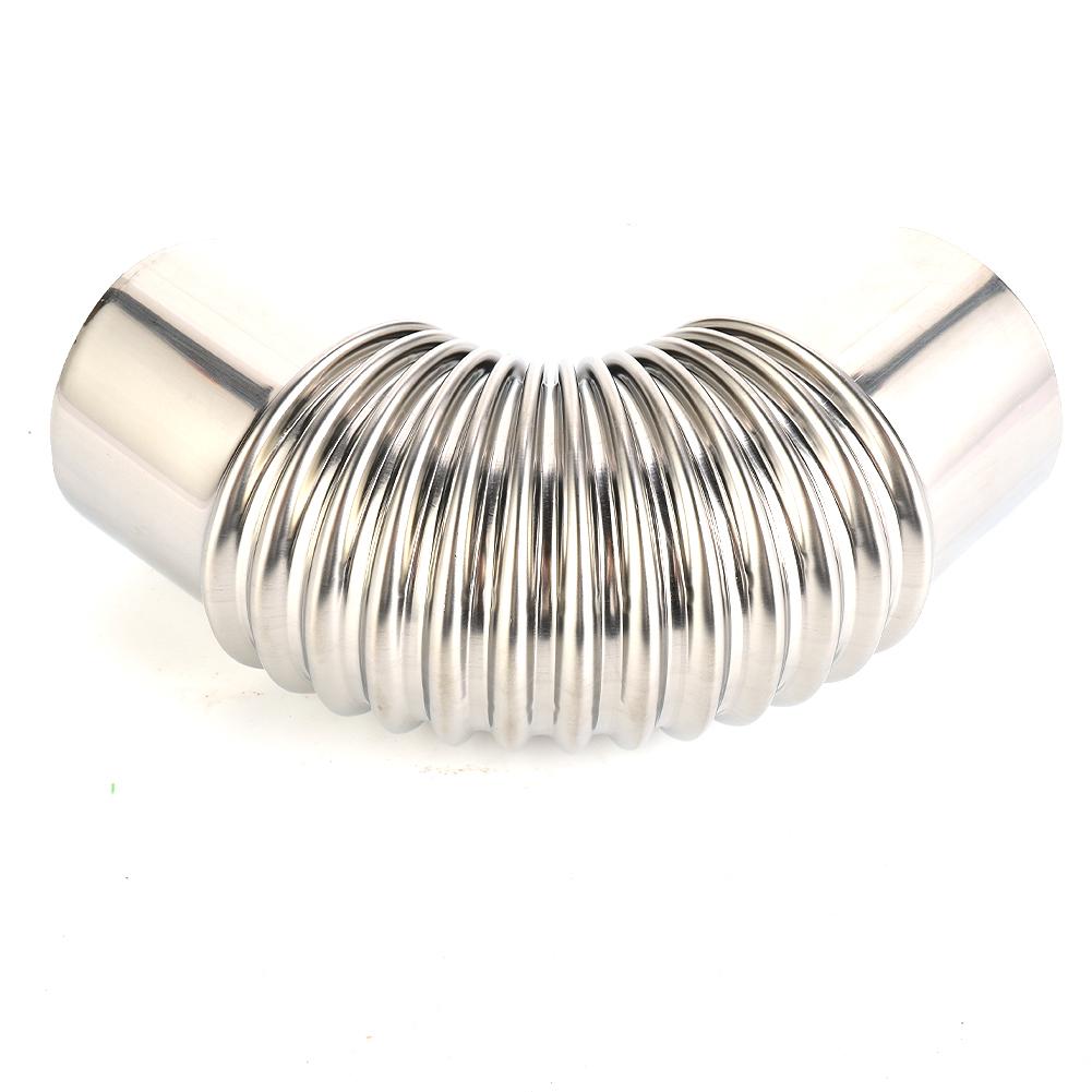 60/70/80 мм 90-градусное колено дымоходной трубы, колено для дымоходной гильзы, нержавеющая сталь, многоходовые печные трубы, дровяные печи, дымоход