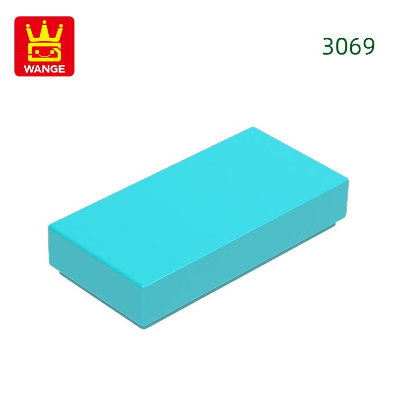 100 г 373 шт./Лот 3069 1x2 Светящаяся панель Строительные блоки Гладкая поверхность Компоненты Совместимы с Кирпичи Детские игрушки Подарочная коробка