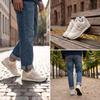 New Balance Кроссовки унисекс 574 бежевые бордовые кремовые U574OP2