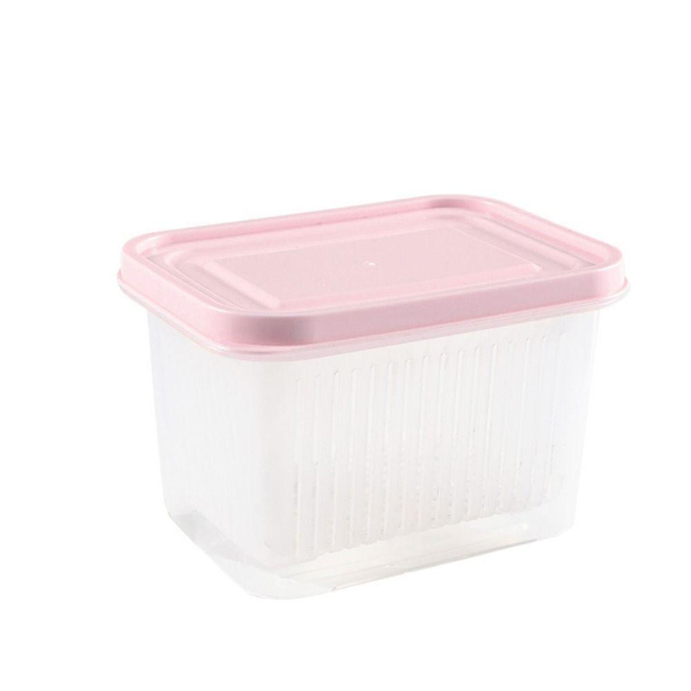 Fooding Sorting Drain Storage Box Onion Garlic Seal Box Durable Storage Containers