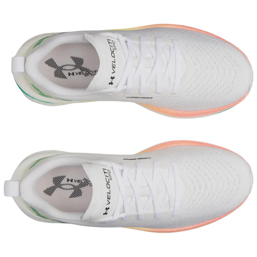 Under Armour Velociti Spd Удобные Посадка Беговые Кроссовки Женские кеды Белый 6000017-104