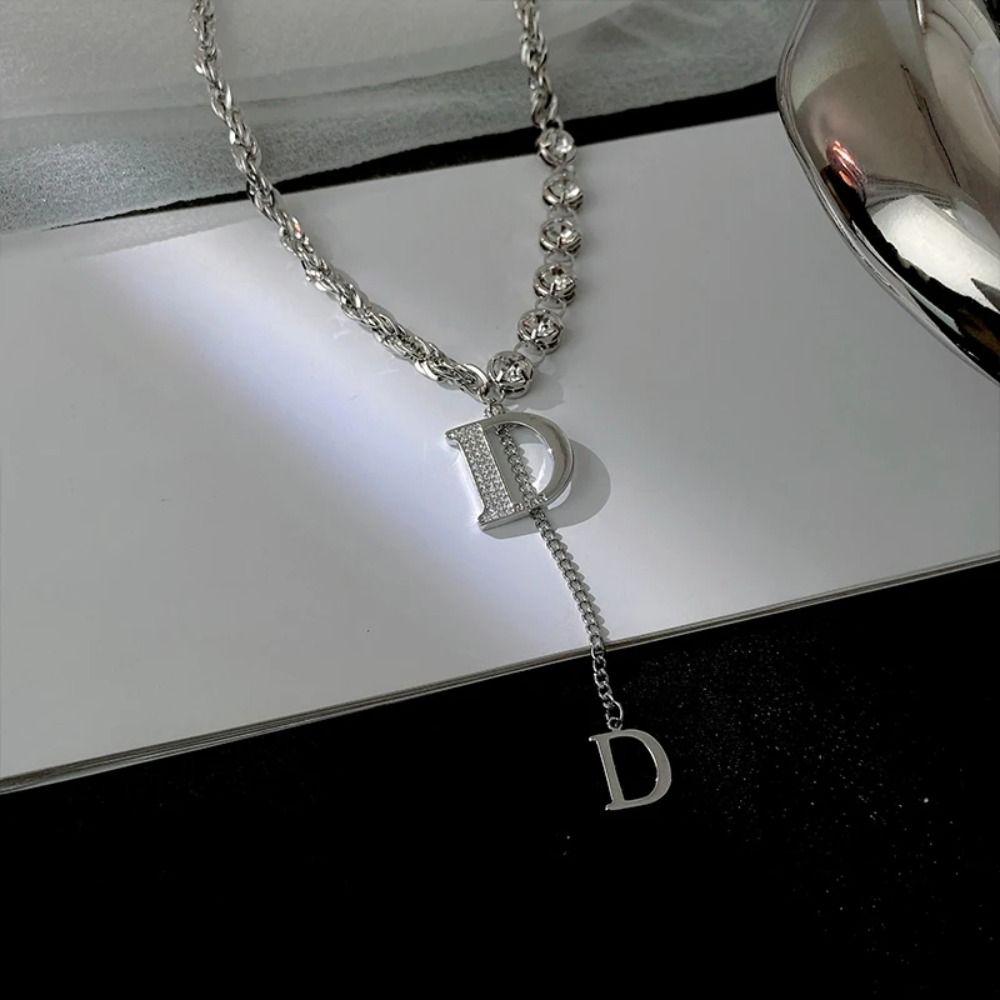 Zircon Necklace Micro Setting Collar Decoration Men Women Jewelry Gift Party