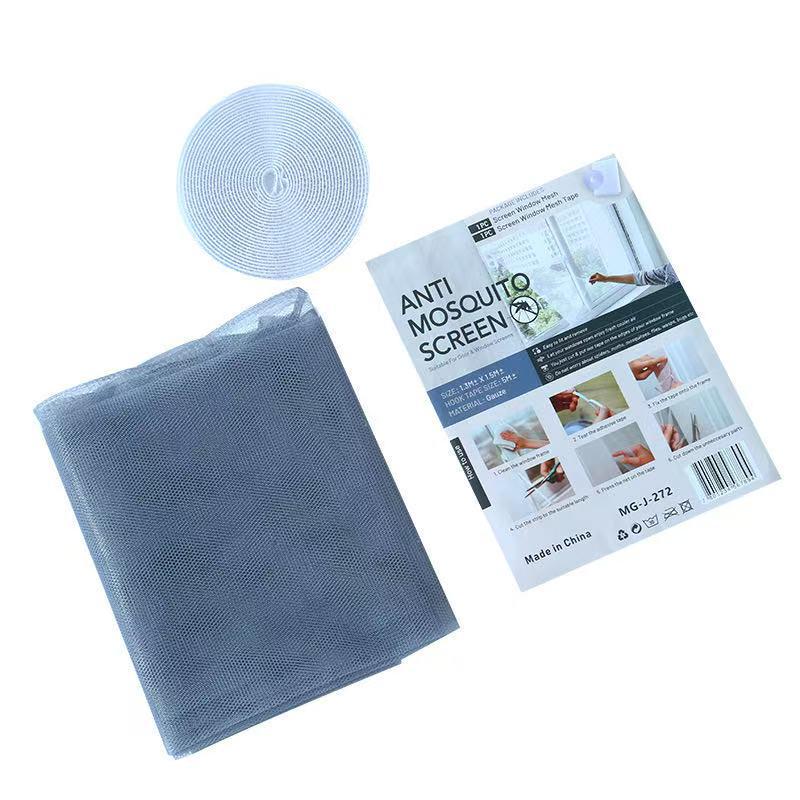Москитная самоклеящаяся волшебная лента, сетка для оконного экрана