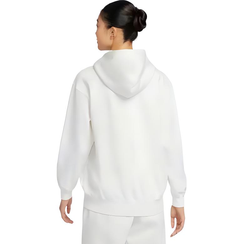 Nike Sweatshirts Women's White Hooded Moderate Regular HV1745-133