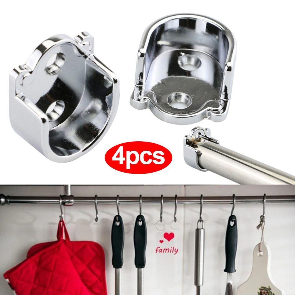 Трубка 19/22/25 мм держатель для штанги для шкафа кронштейн для вешалки штор держатель для штанги с фланцем