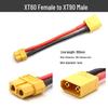 Адаптер для зарядки LiPo аккумулятора XT60 Female на XT90 Male