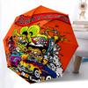 Rat Fink Boss Car Art Folding umbrella Suitable for all seasons durable Gift Umbrella Sun umbrella