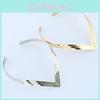 Fashionable V Shaped Women Metal Collar Necklace For Stylish Women