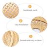 Woven Bamboo Chandelier Lamp Indoor Lighting Home Hotel Restaurant Kitchen Dining Decorative Rattan Pendant Light