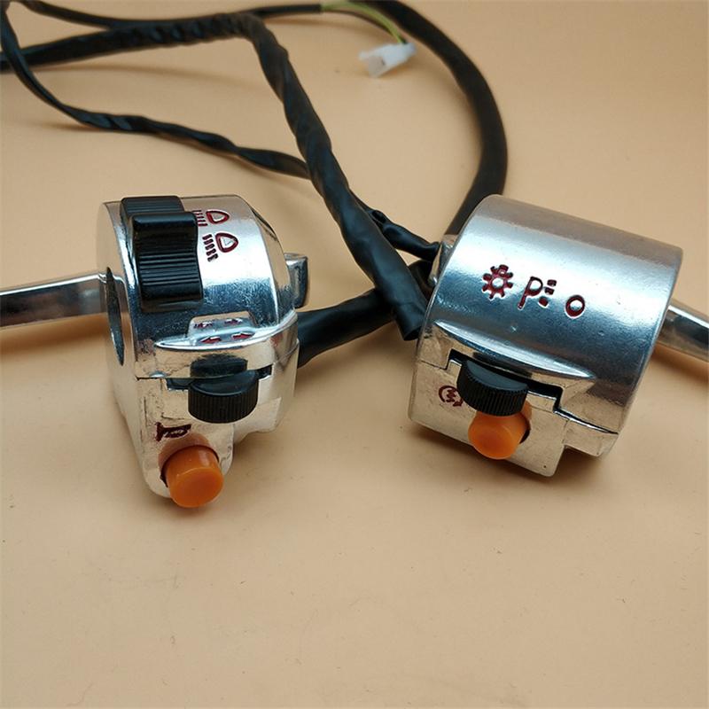 Motorcycle Handle Switch for Jialing Honda Dayang Lifan Loncin JH70 CD70 JL70 70cc Motorbike Left Clutch Right Brake Switches