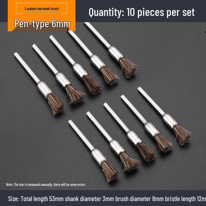 Electric Grinder Steel Wire Brush Polishing Head for Rust Removal and Walnut Polishing