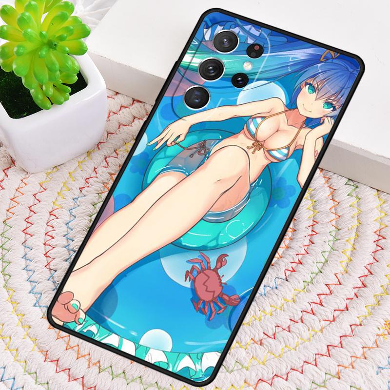 Летний Бикини Девушки Защитный Чехол для Телефона для Samsung Galaxy note 10 pro S26 Ultra S23 S24 FE S25 S21 S22 PLUS Ударопрочный Чехол