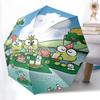 1pc Kero Kero Keroppi 35th Anniversary Automatic Opening/Closing Umbrella with Foldable Design, Iron Frame, Outdoor Use, Festival Gift, Suitable for F