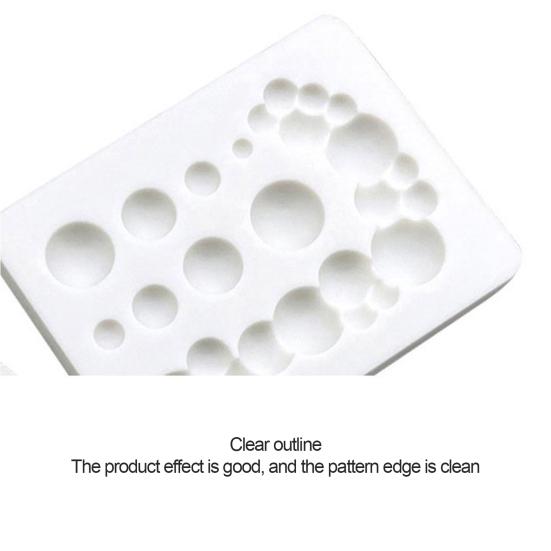 Аксессуары полукруглая пузырьковая форма многоразовый безопасный инструмент для украшения шоколадного торта