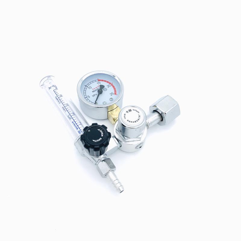 Weldforce Argon Arc Welding Regulator: Energy-Saving, Gas-Saving, Drop-Proof, Explosion-Proof Meter with Pressure Reducing Valve and Gauge.
