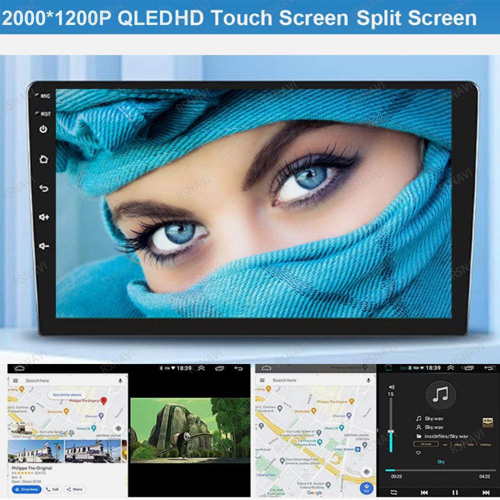 Android 16 Video Player For Mercedes Benz Smart Fortwo 451 2010-2015 Multimedia Car Radio Carplay Qualcomm RDS Stereo 5G WIFI BT