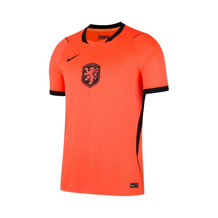 Nike Нидерланды 2026 Стадион Домашняя Гипер Малиновый/Черный Мужские Топы Оранжевый IB5334-809