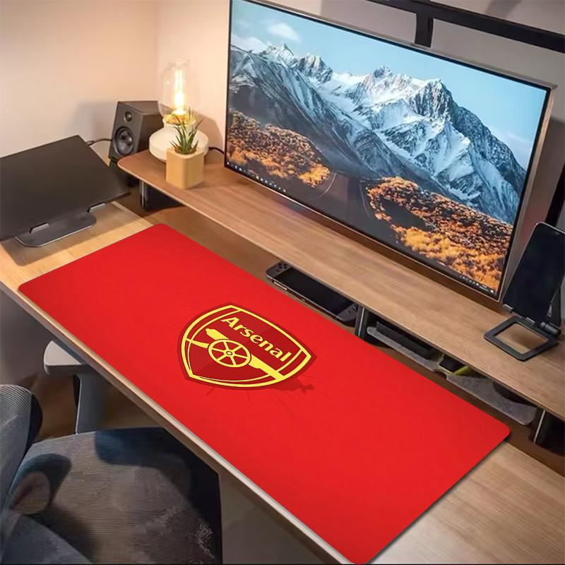 Arsenal Football Club3 Print Cushion Non-slip Laptop Tablet Big Mousepad XXL Mat Mini PC Playmat With Lock edge