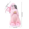 Fight Cancer Gnomes Plushies,Plush Breast Cancer Awareness Gnomes with Pink Ribbon,Stuffed Swedish Tomte for Women