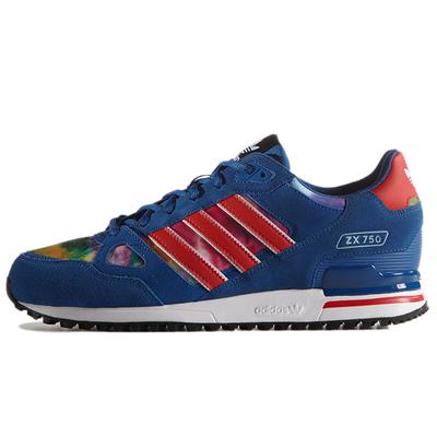 Originals Zx 750 Спортивная обувь Синий/Красный AQ3187