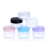 Empty Cosmetic Pot Jars Colorful And Attractive Versatile Travel Essentials Leak-proof Small Containers For Cosmetics Compact
