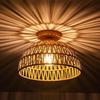 Metal Dual Ring Glove Flush Mount Ceiling Lamp Light, for Hallway Lamp for Dining Room & Hallway Decorative Light Fixture Ceiling Flush Mount Home