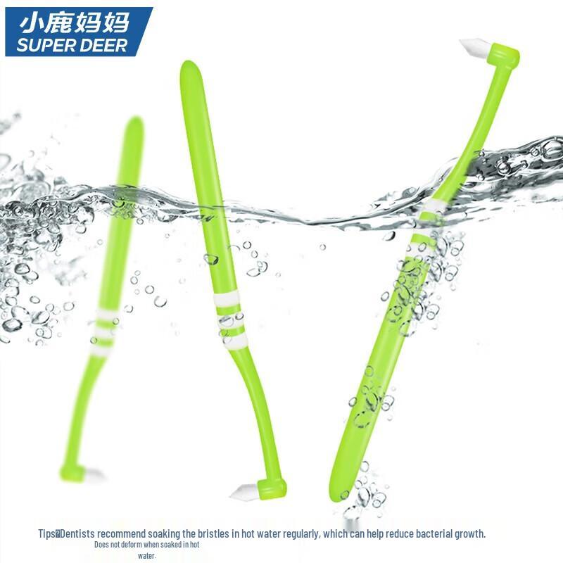 FAWNMUM Зубная щетка с одним пучком (5-Pack)