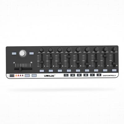 Btuty Портативный Мини USB 9 Slimline Control MIDI Контроллер Клавиатура Контроллер