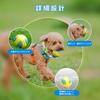 LaRoo Dog Toy Ball with Floats On Durable Natural Rubber Chew Stress Teeth Elastic Indoor and Outdoor For Medium Diameter Sound, Water, Toy, Relief,