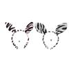 Zebra Hairbands Festive Photo Props Halloween Ear Headbands Party Headpiece Fun Headbands for Music Festivals