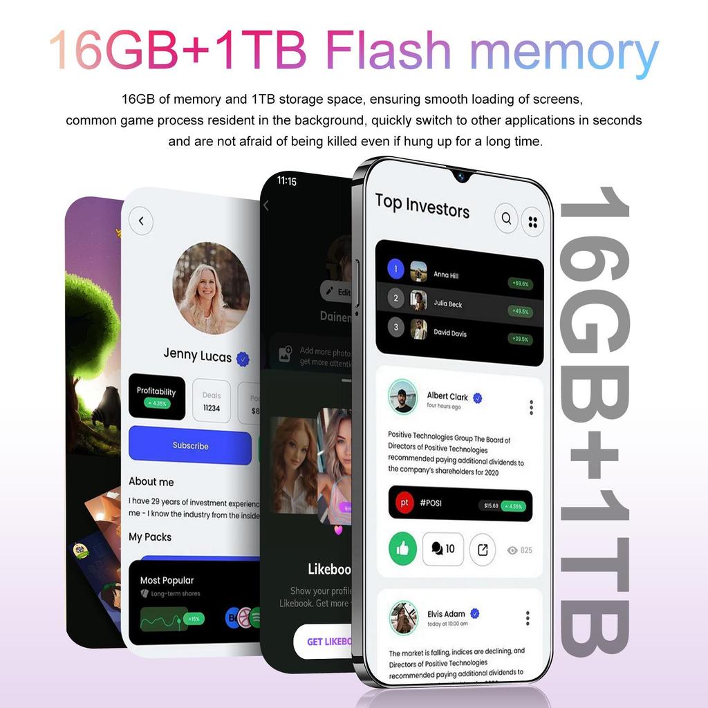 2024 Горячий Hot40Pro 6,8-дюймовый Android-смартфон, 2+16 ГБ, Глобальная версия 4G