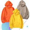 Solid Hooded Couple Sweatshirts Men's Loose Round Neck Pullover Trendy Pocket  Fashion Hooded Anime Sweatshirt Harajuku Hoodies