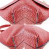 LOEWE Avenue Shoulder Bag Repeat anagram ChainShoulder Red Calfskin Women Used