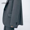Женский блейзер из смесовой шерсти Edition EBD1BLA020