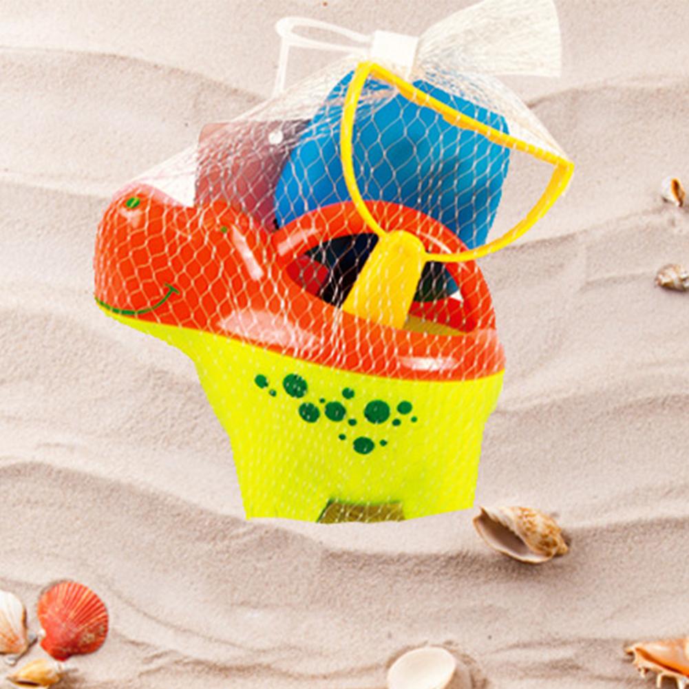 3pcs/set Hippopotamus Kettles Beach Toys Sandbeach Shovel Rake Combination Water Toys