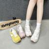 Platform Women's Spring and Autumn New Sports Style Casual Dad Shoes Lightweight Breathable Running Shoes