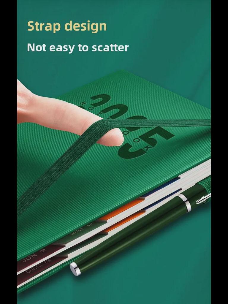 Двуязычный планировщик 2025 года: Англо-испанская тетрадь для годового, ежемесячного и еженедельного планирования